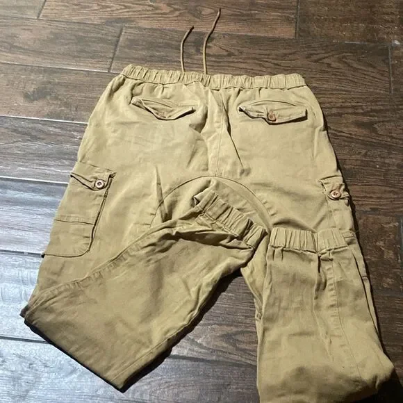 EVOLUTION IN DESIGN Men's Tan Cargo Pants Size XL - Picture 7 of 14